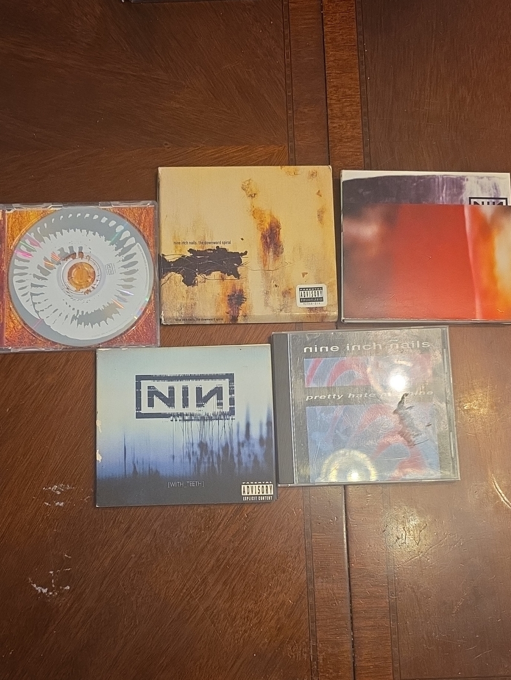 Nine Inch Nails CD Lot - Assorted Artwork